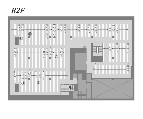 慶應義塾図書館新館地下2階フロアマップ